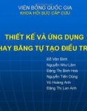 Thiết kế và ứng dụng: Bàn thay băng tự tạo điều trị bỏng