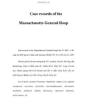 Case records of the Massachusetts General Hosp