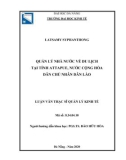 Luận văn Thạc sĩ Quản lý kinh tế: Quản lý nhà nước về đất đai trên địa bàn huyện Chư Pưh, tỉnh Gia Lai