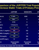 Lợi Ích Của Phòng Ngừa Tiên Phát Bằng Statin: Nghiên Cứu JUPITER Phần 4