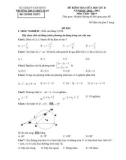 Đề thi giữa học kì 2 môn Toán lớp 9 năm 2022-2023 có đáp án - Trường THCS Trực Đạo