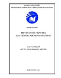 Luận văn Thạc sĩ Khoa học máy tính: Trực quan hoá trạng thái giao thông Hà Nội trên nền bản đồ số