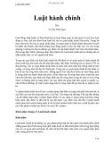 Luật hành chính - Lê Thị Bích Ngọc