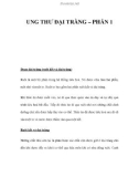 UNG THƯ ĐẠI TRÀNG – PHẦN 1