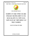 Luận văn Thạc sĩ Y học: Nghiên cứu độc tính cấp, độc tính bán trường diễn và tác dụng hạ sốt của viên nang “Liên Ngân SK” trên động vật thực nghiệm