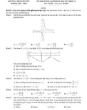 Đề cương ôn tập học kì 1 môn Toán lớp 12 năm 2024-2025 - Trường THPT Thủ Đức