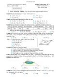 Đề thi học kì 1 môn Toán lớp 8 năm 2023-2024 có đáp án - Trường THCS Phan Chu Trinh