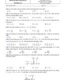 Đề thi thử tốt nghiệp THPT môn Toán năm 2022 có đáp án - Trường THPT Ngô Gia Tự, Phú Yên (Mã đề 112)