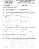Đề kiểm tra cuối học kì 1 môn Toán lớp 10 năm 2021-2022 có đáp án - Trường THPT Đoàn Thượng, Hải Dương (Mã đề 132)
