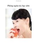 Phòng ngừa tóc bạc sớm