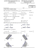 Đề thi giữa học kì 1 môn Toán lớp 10 năm 2023-2024 - Trường THPT Ngô Quyền - Đông Anh