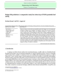 Fatigue life prediction: A comparative study for a three layer EN45A parabolic leaf spring