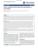 Báo cáo y học: Acute camptocormia induced by olanzapine: a case report