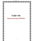 Luận văn: Tặng quà qua mạng (GiftOnline)