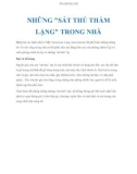 NHỮNG SÁT THỦ THẦM LẶNG TRONG NHÀ