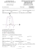 Đề kiểm tra bài số 1 Giải tích lớp 12 năm 2017-2018 - THPT Ngô Gia Tự - Mã đề 003