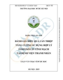 Luận văn Thạc sĩ Dược học: Đánh giá hiệu quả can thiệp tăng cường sử dụng hợp lý fosfomycin tĩnh mạch tại bệnh viện Thanh Nhàn