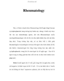 Rheumatology