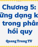 Bài giảng Kinh tế lượng - Chương 5: Những dạng kiểm định trong phân tích hồi quy