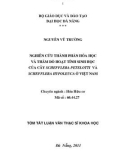 Tóm tắt luận văn Thạc sĩ Khoa học: Nghiên cứu thành phần hóa học và thăm dò hoạt tính sinh học của cây Schefflera Petelotti và Schefflera Hypoleuca ở Việt Nam