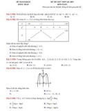 Đề thi thử THPTQG môn Toán lần 1 năm 2019 - THPT Đồng Tháp