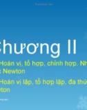 Hoán vị, tổ hợp, chỉnh hợp