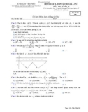Đề KSCL THPT Quốc gia môn Toán lớp 12 năm 2018-2019 lần 1 - THPT Nguyễn Viết Xuân - Mã đề 105