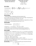 Đề thi thử vào lớp 10 môn Toán năm 2021-2022 có đáp án - Trường THCS Hồng Hà, Đan Phượng (Đề 1)