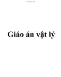 Giáo án vật lý