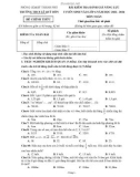 Đề thi tuyển sinh vào lớp 6 môn Toán năm 2023-2024 có đáp án - Trường THCS Lê Qúy Đôn