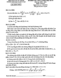Đề thi học kì 2 môn Toán lớp 9 năm 2020-2021 có đáp án - Phòng GD&ĐT Quận Hai Bà Trưng