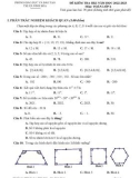 Đề thi học kì 1 môn Toán lớp 6 năm 2022-2023 có đáp án - Phòng GD&ĐT Ninh Hòa