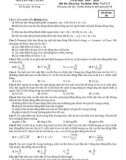Đề thi thử THPT Quốc gia lần 1 môn Vật lí năm 2019-2020 có đáp án - Trường THPT Nguyễn Viết Xuân
