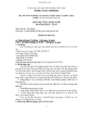 Đề thi tốt nghiệp cao đẳng nghề khoá 3 (2009 - 2012) nghề Quản trị khách sạn môn Thực hành nghề - Mã đề thi: QTKS - TH41