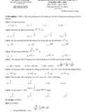 Đề thi giữa học kì 1 môn Toán lớp 9 năm 2022-2023 có đáp án - Trường THCS Yên Bình