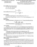 Đề thi tuyển sinh vào lớp 10 môn Toán (chuyên) năm 2023-2024 - Sở GD&ĐT Vĩnh Phúc