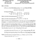 Đề thi tuyển sinh vào lớp 10 THPT môn Toán năm 2022-2023 - Sở GD&ĐT Phú Yên