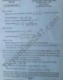 Đề thi tuyển sinh vào lớp 10 THPT chuyên môn Toán năm 2022-2023 - Sở GD&ĐT Hà Tĩnh