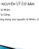 Hai nguyên lý cơ bản