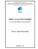 Khóa luận tốt nghiệp Việt Nam học: Phát triển loại hình du lịch tâm linh tại khu Du lịch quốc gia Tam Chúc – Hà Nam