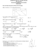 Đề kiểm tra học kì 1 môn Toán lớp 12 năm 2022-2023 có đáp án - Trường THPT Nguyễn Thị Minh Khai, Hà Nội