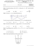 Đề thi thử tốt nghiệp THPT môn Toán năm 2022 có đáp án (Lần 4) - Trường THPT Thanh Miện 2 (Mã đề 132)
