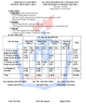 Đề thi học kì 2 môn Sinh học lớp 8 năm 2021-2022 có đáp án - Trường THCS Ngọc Thuỵ