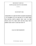 Luận án Tiến sĩ Kinh tế: Ảnh hưởng của một số tính cách đến dự định đầu tư cổ phiếu của các nhà đầu tư cá nhân trên thị trường chứng khoán Việt Nam: Vai trò trung gian của nhận thức rủi ro, nhận thức không chắc chắn và kết quả đầu tư