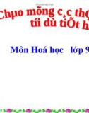 Bài giảng điện tử môn hóa học: chất béo