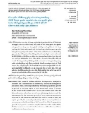 Các yếu tố đóng góp vào tăng trưởng GDP bình quân người của các quốc gia trên thế giới giai đoạn 2010-2019 theo cách tiếp cận phân rã