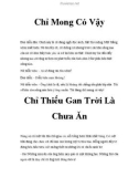 Chỉ Mong Có Vậy