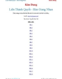 Liên Thành Quyết - Hàn Giang Nhạn