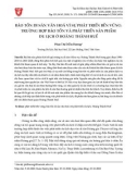 Bảo tồn di sản văn hoá vì sự phát triển bền vững: Trường hợp bảo tồn và phát triển sản phẩm du lịch ở hoàng thành Huế