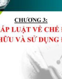 Bài giảng Pháp luật môi trường - đất đai – Chương 3: Pháp luật về chế độ sở hữu và sử dụng đất đai